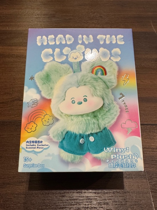 Disney Other - Disney Miniso Head in the Clouds Vinyl Plush Pendant Blind sealed Box.